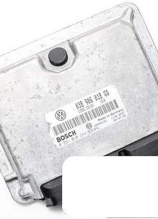 Блок управління двигуном ебу bosch 038906018gq 0281010244