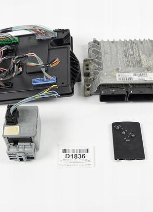 Блок управления двигателем эбу s180067142a renault