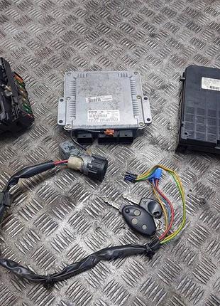 Блок управления двигателем эбу citroen c5 i 2.0 hdi 9649158380 0281011340 9643498880