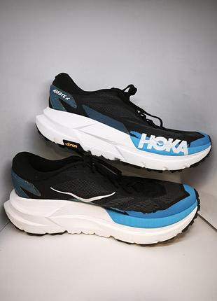 Кросівки чоловічі hoka mafate x (1161990 bkbk) бігові бігові оригінал, нові