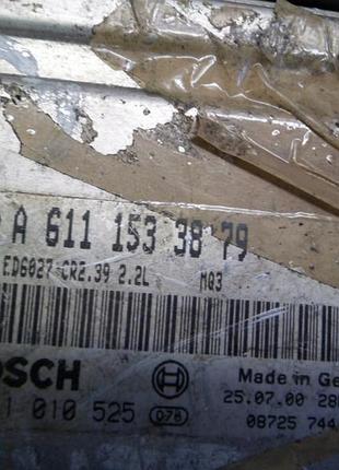 Блок управления двигателем эбу mercedes-benz sprinter cdi a6111533879 0281010525 3