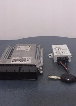 Блок управления двигателем эбу bmw e46 2.0b комплект запуску двигуна з, ом 7531848 0261208388