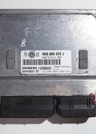 Блок управления двигателем эбу volkswagen 06b906033j 5wp40047