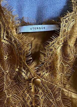 Майка uterque 100% silk шовк 3