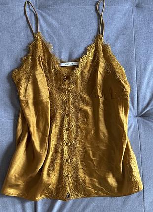Майка uterque 100% silk шовк