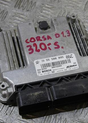 Блок управления двигателем эбу opel 55588895