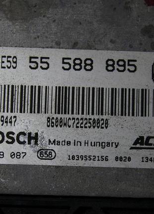 Блок управления двигателем эбу opel 55588895 4
