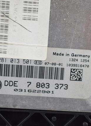 Блок управления двигателем эбу bmw e60 2.0d 7803373 6