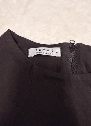 Чорний топ leman xs/s 4