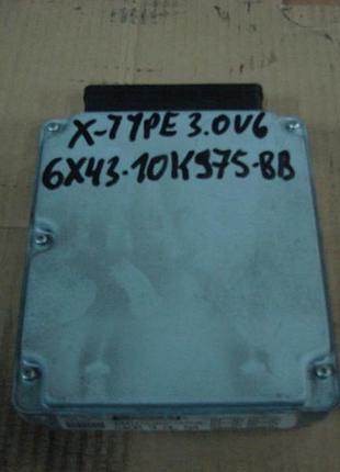 Блок управління двигуном ебу jaguar 6x43-10k975-bb