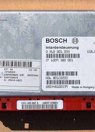 Блок управления двигателем эбу інтадера bosch man tga 81 25810-6023