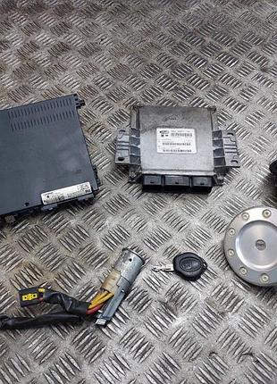 Блок управління двигуном ебу peugeot 206 i 2.0 16v iaw48p238 9642606280 9642247380
