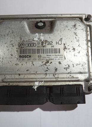 Блок управления двигателем эбу а skoda 0261207436 06a906032hj 2308