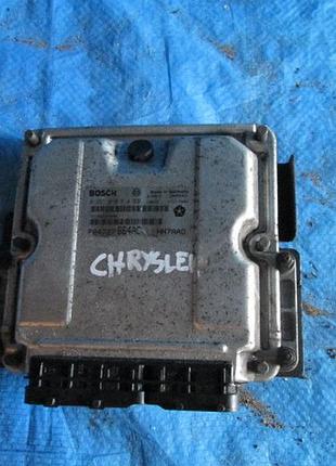 Блок управления двигателем эбу chrysler chrysler|voyager voyager iii iv 01-07 0281010814
