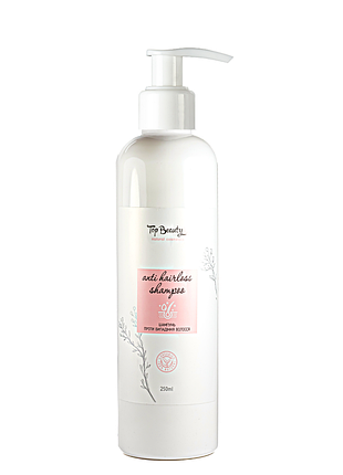 Шампунь против выпадения и для роста волос top beauty anti hairloss hair shampoo 250 мл