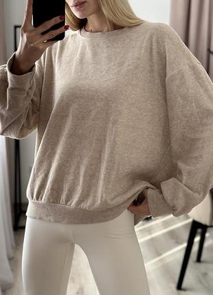 Бежева оверсайз кофтинка✨ 5