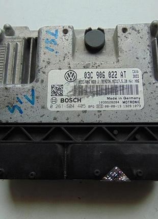 Блок управления двигателем эбу volkswagen golf 1.4 03c906022at 0261s04405 напише