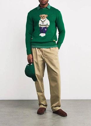 Светр polo ralph lauren bear / в'язана кофта з ведмедиком ральф лорен 7