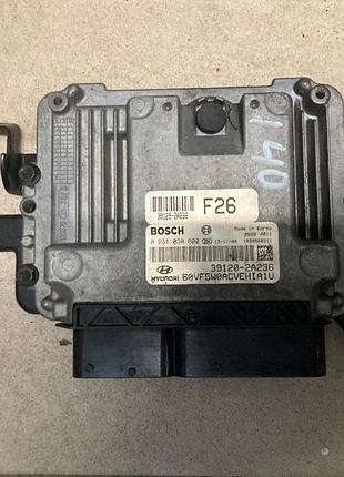 Блок управления двигателем эбу hyundai i40 1.7 crdi 39120-2a236 0281030600