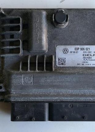 Блок управління двигуном ебу volkswagen polo 6r 1.2 tdi 03p906021