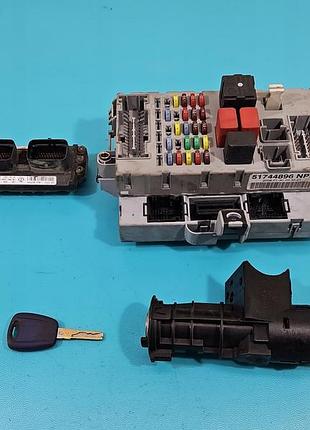 Блок управления двигателем эбу iaw 5af.p4, 55195641 fiat punto ii 1.2 8v wiel