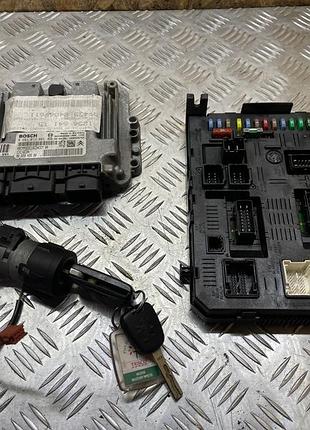 Блок управління двигуном ебу immo 0281011863 9653958980 peugeot 307 1.6 hdi