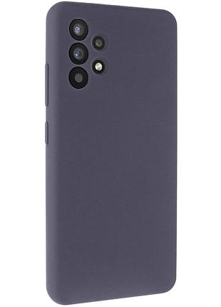Силіконовий чохол silicone cover lakshmi full camera (aaa) для samsung galaxy a32 4g захистом камери з бархатистою поверхнею soft