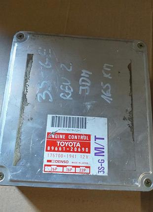 Блок управления двигателем эбу toyota celica v 5 2.0 89661-20690