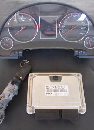 Блок управления двигателем эбу audi a4 b6 2.5tdi 8e0907401t