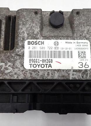 Блок управління двигуном ебу 89661-0h360 peugeot 107 i 1.0i lift 14r 0261s08722