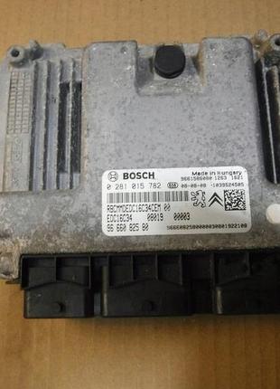 Блок управления двигателем эбу nemo bipper fiorino qubo 1.4 hdi 9666082580