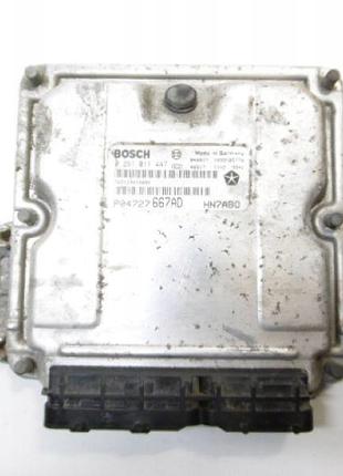 Блок управління двигуном ебу voyager 4 iv 2.5crd p04727667ad 028101144