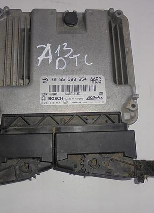 Блок управления двигателем эбу opel astra j 1.3 cdti 55583654 0281018454
