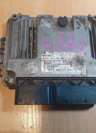 Блок управління двигуном ебу fiat bravo ii 1.6 multijet 0281014456 51805037
