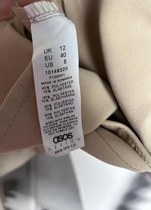 Сукня бежева asos 3