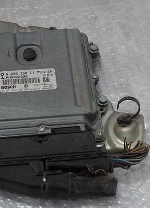 Блок управління двигуном ебу smart engine a6391501179 0281012393