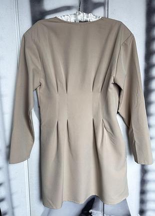 Сукня бежева asos 5