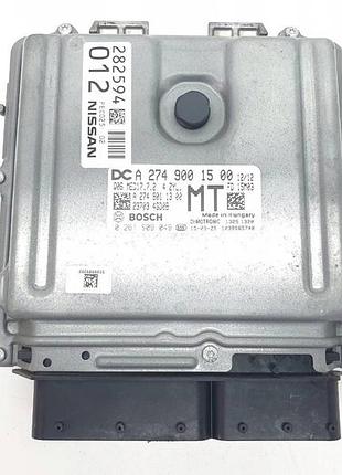 Блок управления двигателем эбу infiniti q50|infiniti q50 a2749001500 2.0 турбо бензин
