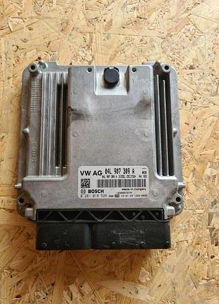 Блок управления двигателем эбу audi 04l907309a