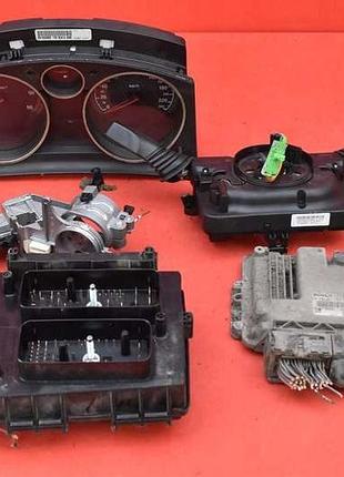 Блок управления двигателем эбу immo комплект opel astra 3 h 1.7 cdti 04r 12992628