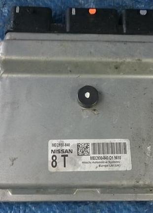 Блок управления двигателем эбу nissan note 1.6 16v mec930-840