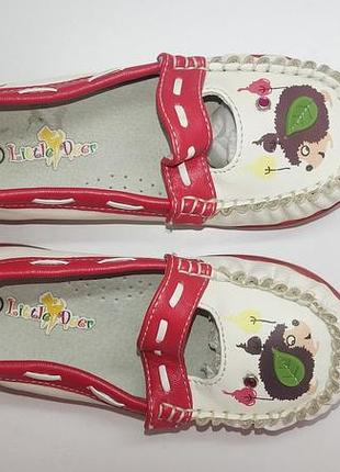 Мокасины для девочки littlе deer р.26 4
