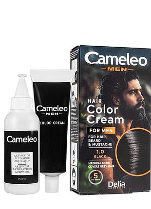 Краска для бороды и усов delia cosmetics cameleo men, 30 мл daily skin care