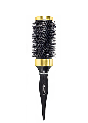 Брашинг для волос керамический антистатический salon professional black ceramik xl ø 45 daily skin care