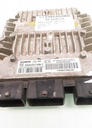Блок управління двигуном ебу peugeot 206 1.4 hdi, 5ws40174bt