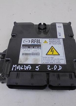 Блок управління двигуном ебу двигун rf8l18881d mazda 5v 2.0 citd 275800-7962