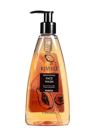 Гель для умывания revuele age-defying face wash с экстрактом папайи 250 мл