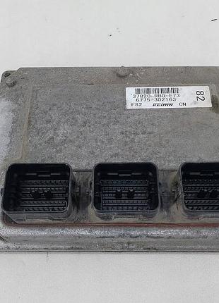 Блок управління двигуном ебу honda jazz iii 37820-rb0-e73 6775-302163