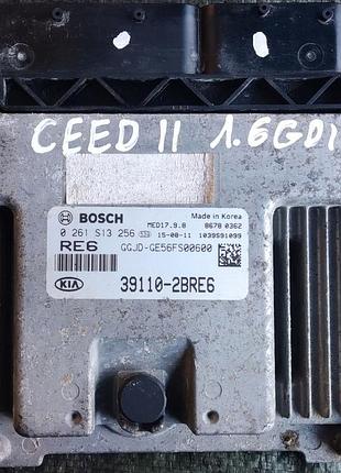 Блок управления двигателем эбу kia ceed ii 1.6 gdi 0261s13256