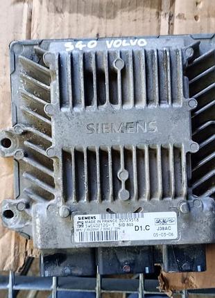 Блок управления двигателем эбу volvo v50 2.0d 5ws40212g-t sid803 доповнення 30729518